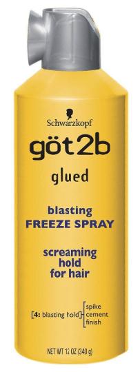 Got2b Glued Blasting Freeze Hairspray, 12oz
