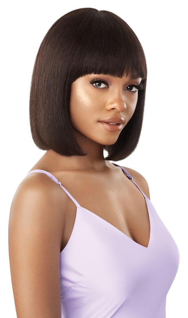 Outre MyTresses 100% Unprocessed Human Hair Purple Label Full Wig Wet and Wavy - Loose Deep Bob