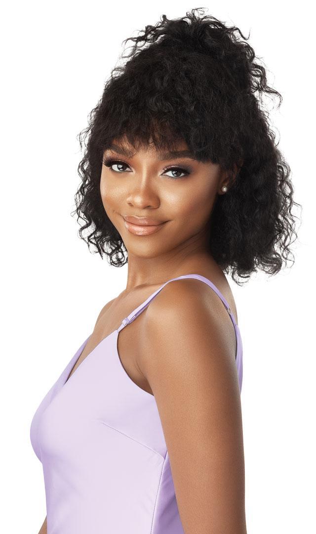 Outre MyTresses 100% Unprocessed Human Hair Purple Label Full Wig Wet and Wavy - Deep Bob