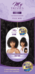 Outre MyTresses 100% Unprocessed Human Hair Purple Label Full Wig Wet and Wavy - Deep Bob