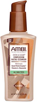 Ambi Even & Clear Facial Cleanser Complexion 3.5oz