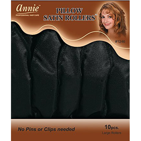 Annie Roller Pillow Satin (L) 10Ct