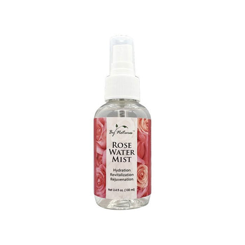 By Natures Rose Water Mist, 3.4 Oz.