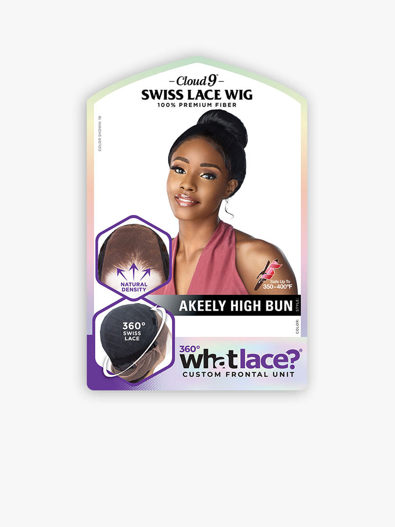 Sensationnel Lace Wig Cloud 9 What Lace 360 Swiss Lace 13X4 Akeely High Bun