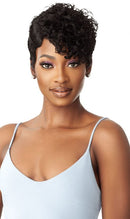 Outre Duby Wig Clipper Cut Human Hair Rose Curl