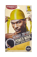 Red by Kiss Power Wave Silky Durag, Yellow
