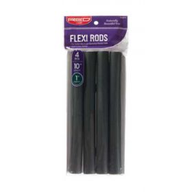 Red Flexirods 10" 1" 4Pcs Pack Darkgreen HRF19