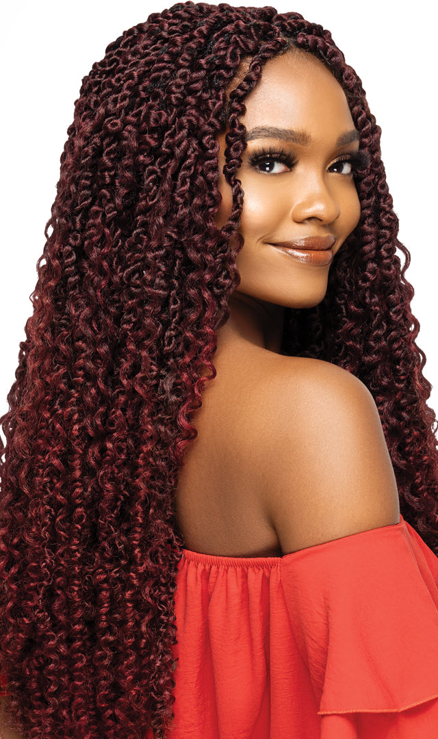 Outre X-Pression Twisted Up Pre-Twisted Boho Passion Water Wave 24"