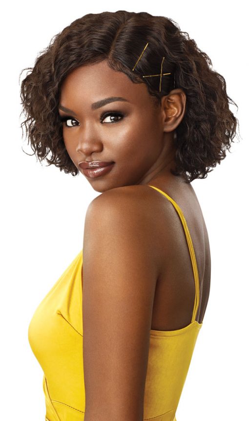Outre Unprocessed Human Hair Mytresses Gold - Lace Front Wig - Natural Jerry Bob