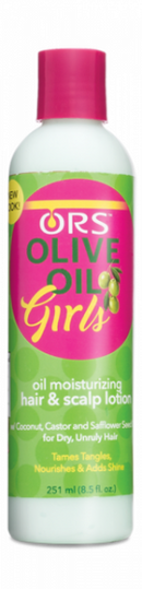ORS Olive Oil Girls Oil Moisturizing Hair & Scalp Lotion (8.5 oz)