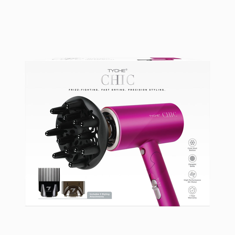 Nicka K New York Tyche Chic Hair Dryer with difusser HDCH03