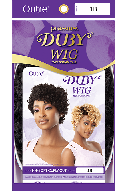 Outre Duby Wig Human Hair Soft Curly Cut