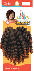 Outre Crochet Braids X-Pression Lil Looks Bouncy Wand 5"