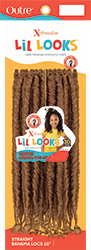 Outre Crochet Braids X-Pression Lil Looks Straight Bahama Locs 10"