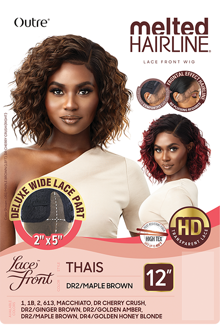 Outre Melted Hairline HD Lace Front Wig Deluxe Wide Lace Part Thais