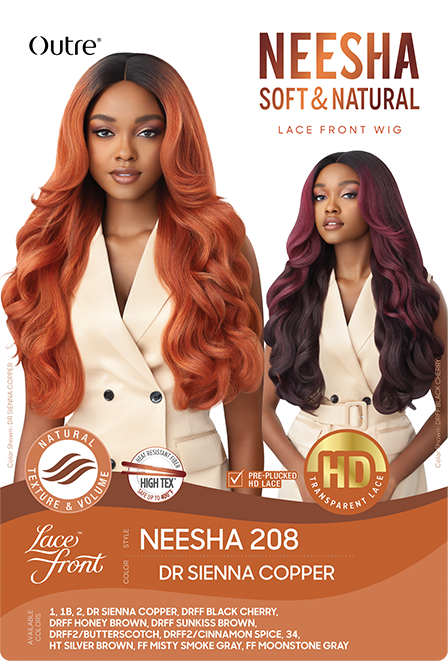 Outre Lace Front Wig Soft & Natural Neesha 208