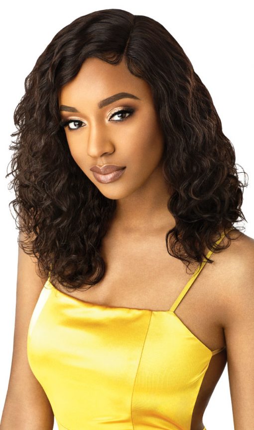 Outre Unprocessed Human Hair Mytresses Gold - Lace Front Wig - Natural Curly 20" - 22"