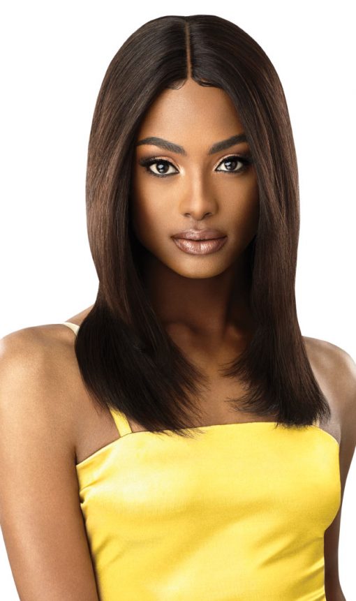 Outre Unprocessed Human Hair Mytresses Gold - Lace Front Wig - Natural Straight 20" - 22"