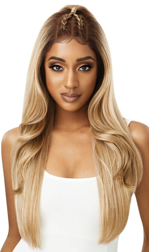 Outre Perfect Hairline 13x6 Pre-Braided Lace Front Wig Ivory