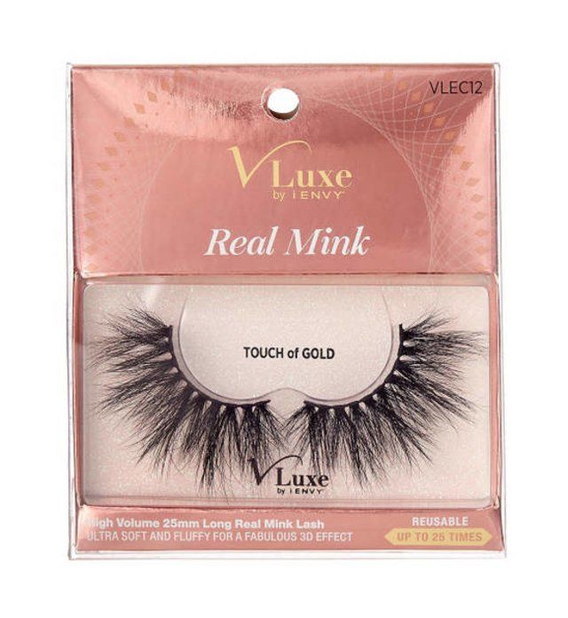 Kiss VLE RealMink Touch of Gold VLEC12