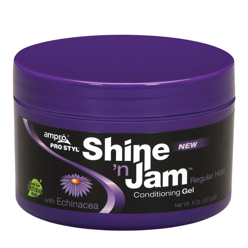 Ampro Pro Styl Shine N' Jam Conditioning Gel Regular Hold 8 oz