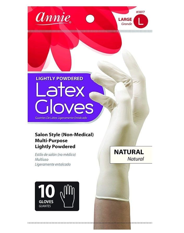 Annie Latex Gloves Large Lightly Powdered 3817