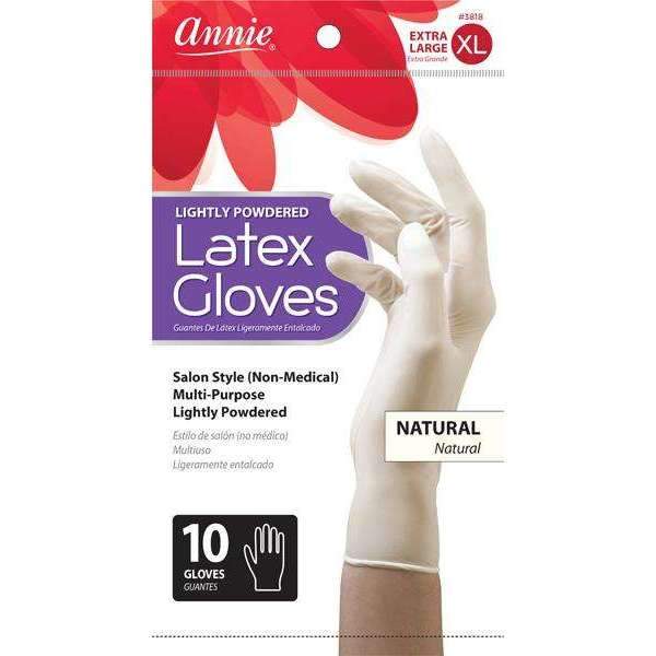 Annie Gloves Latex-10Counts Powdered [Xlarge] (03818)