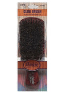 Annie Soft Club Brush 100% Pure Boar Bristles Dark Brown 2081