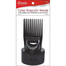 Annie Turbo Snap-On Hair Dryer Pik Black 3002