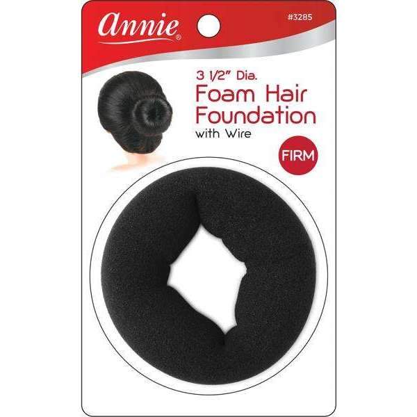 Annie Foam Hair Foundation Donut 3-1/2" Wire (03285)