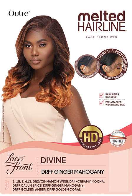 Outre Melted Hairline HD Lace Front Wig Divine