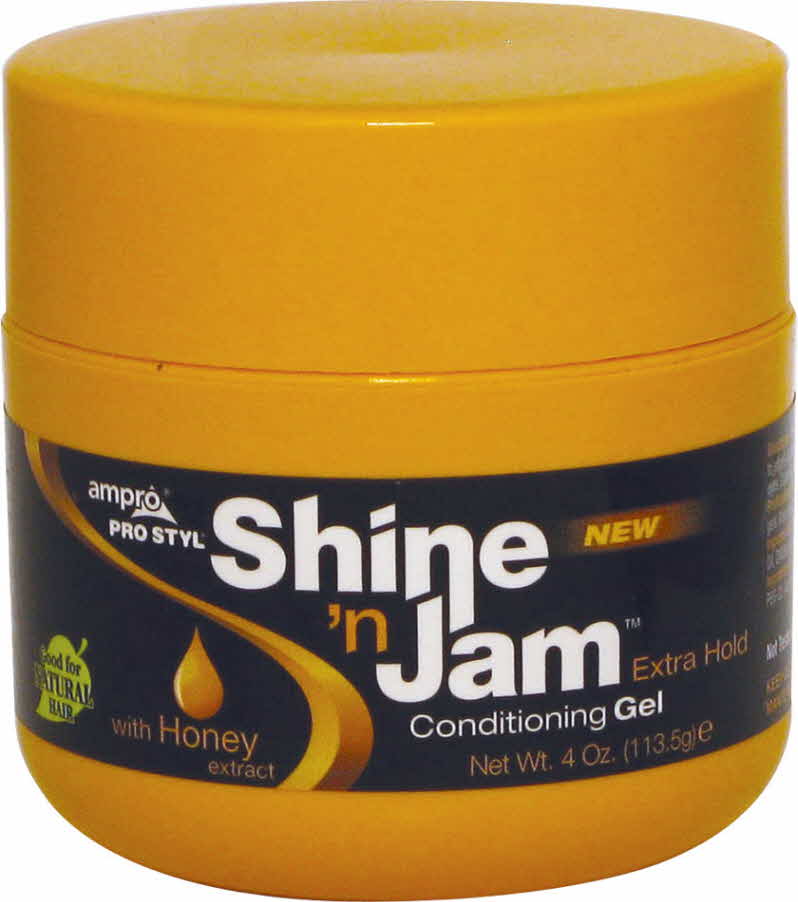 Ampro Shine 'N Jam Conditioning Gel, Extra Hold 4 Oz