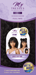 Outre MyTresses 100% Unprocessed Human Hair Purple Label Full Wig Wet and Wavy - Loose Deep Bob