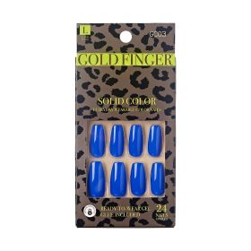 KISS Gold Finger Solid Colors - Medium Bue GC03