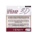 Kiss I Envy KPE06UD Knotted Ultra Black 3D Individual Lash