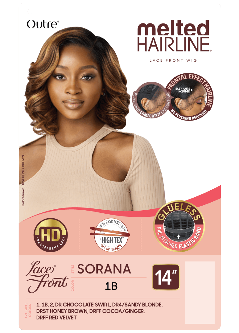 Outre Lace Front Wig - Melted Hairline - Sorana