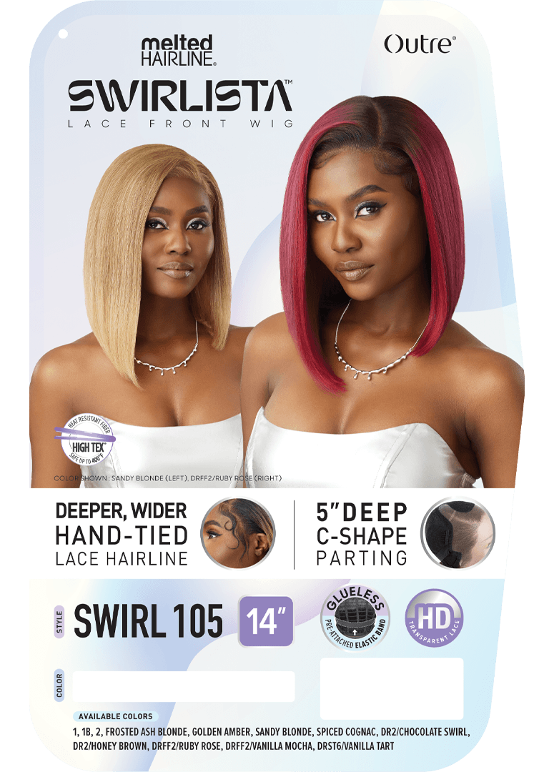 Outre Ql - Melted Hairline - Swirlista - Swirl 105