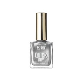 Kiss New York Pro Quick Dry Nail Polish - Melted Metal QP17