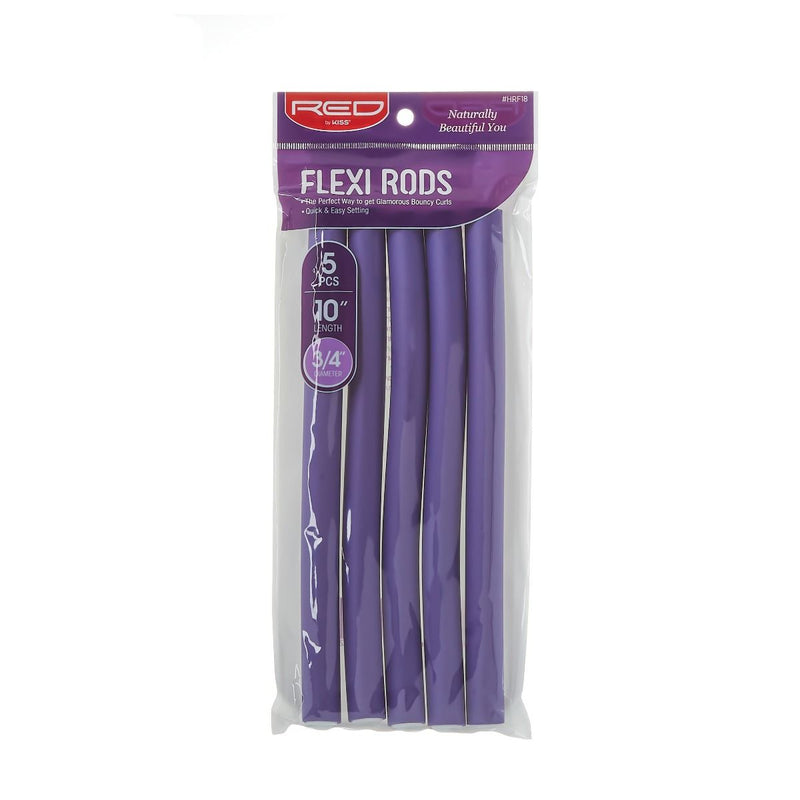 RED FlexiRods 10" 3/4" 5pcs pack Purple HRF18