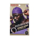 (Hdupp04) Red Silky Durag  Purple Hd14