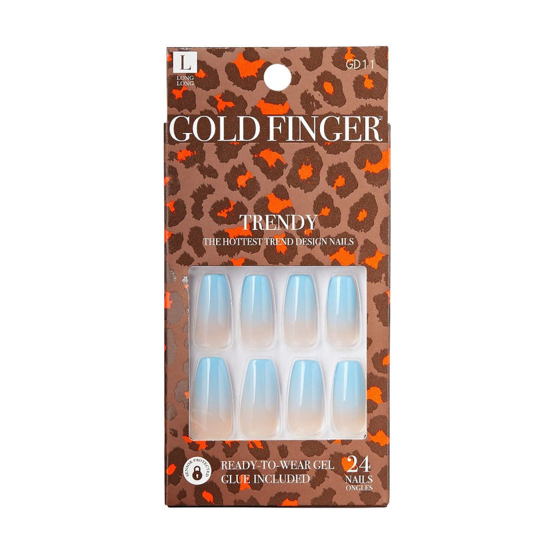 KISS Gold Finger Trendy - Head in the clouds GD11