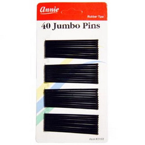 Annie 40 Jumbo Pins Black 3103