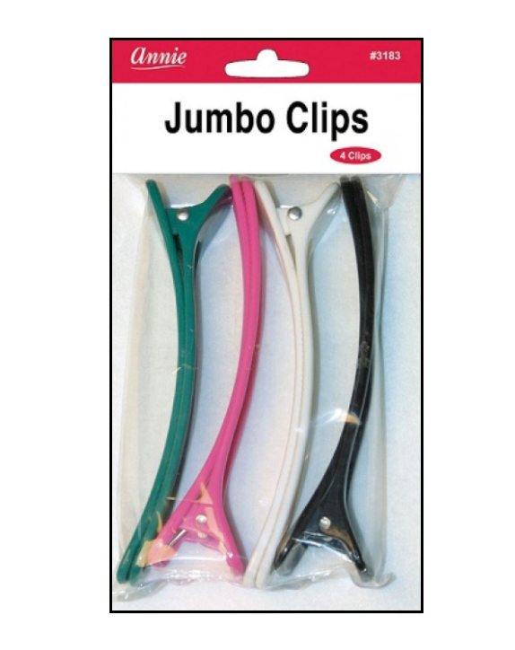 Annie Jumbo Hair Clips 4 Pcs 3183