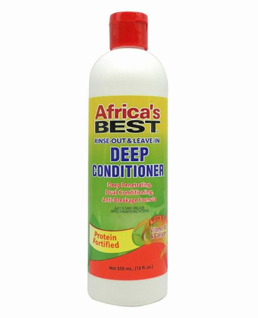 Africa's Best Deep Conditioner Rinse-Out & Leave-In 12oz